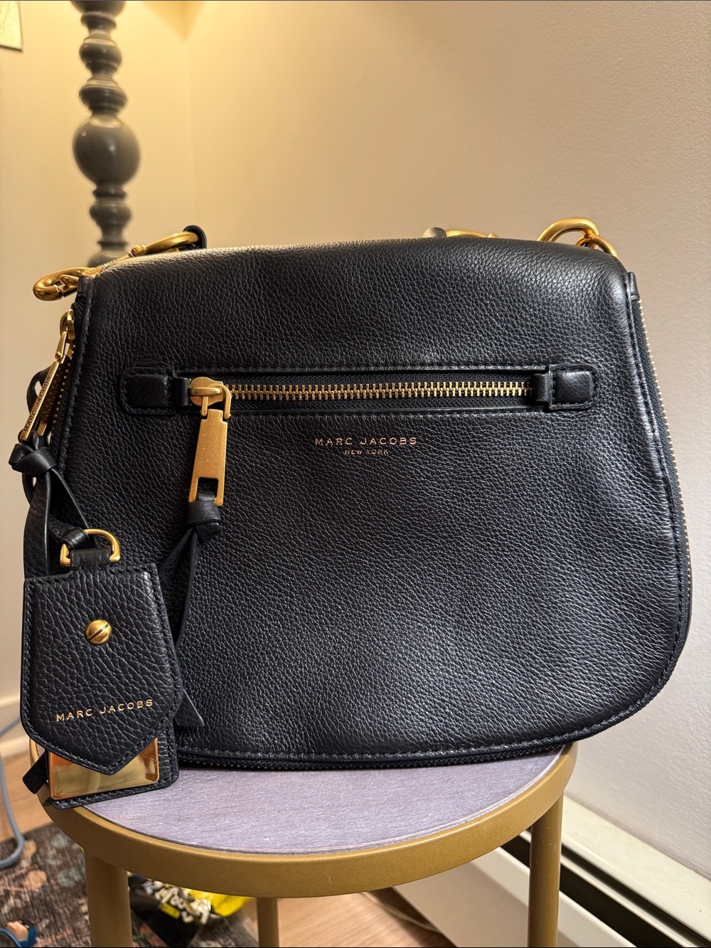 Marc Jacobs Recruit Nomad crossbody bag with gold-tone hardware